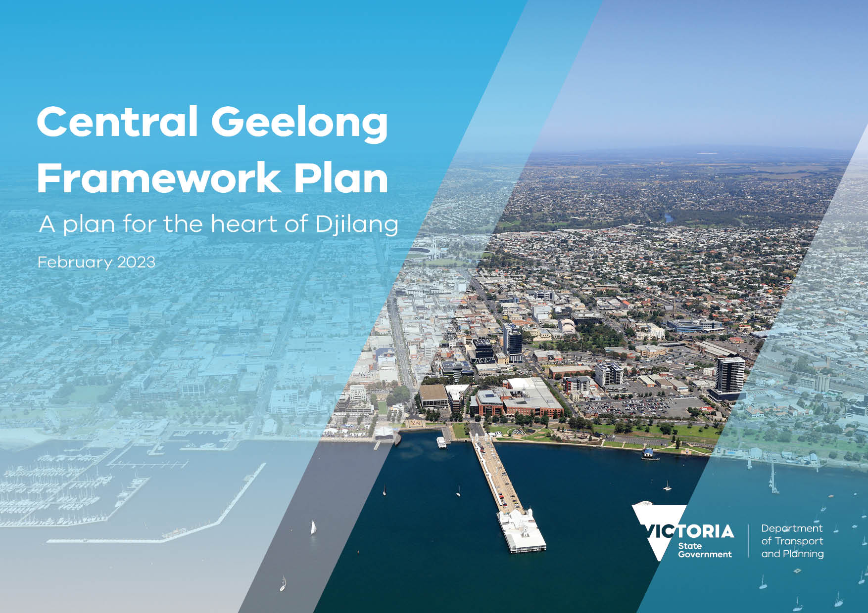 Front cover of the Central Geelong Framework Plan 